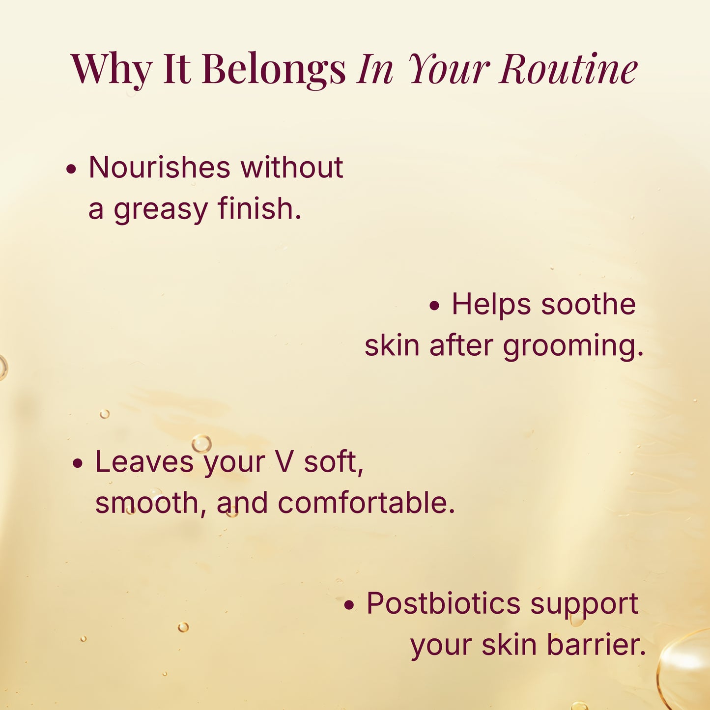 Postbiotic Soothing Oil